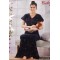 Indian cotton Feeding Nursing Soft Nighty with Side Zip Combed Fabric Night Gown