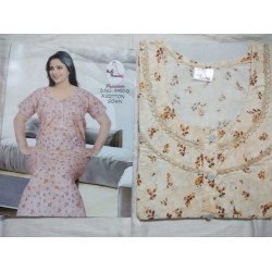  Women's Nightie Sleepwear,Gown Premium Quality Cotton