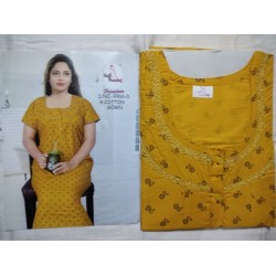  Women's Nightie Sleepwear,Gown Premium Quality Cotton