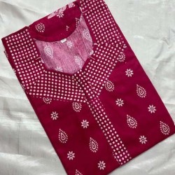 Indian style Women's Nightie, sleepwear, Gown Premium Quality Cotton