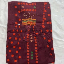 Indian style Women's Nightie, sleepwear, Gown Premium Quality Cotton