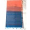 PEACH AND BLUE COMBO SILK COTTON (SICO) SAREE 