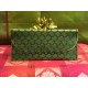 GREEN   COLOUR PARTY COLLECTIONS CLUTCH PURSE 