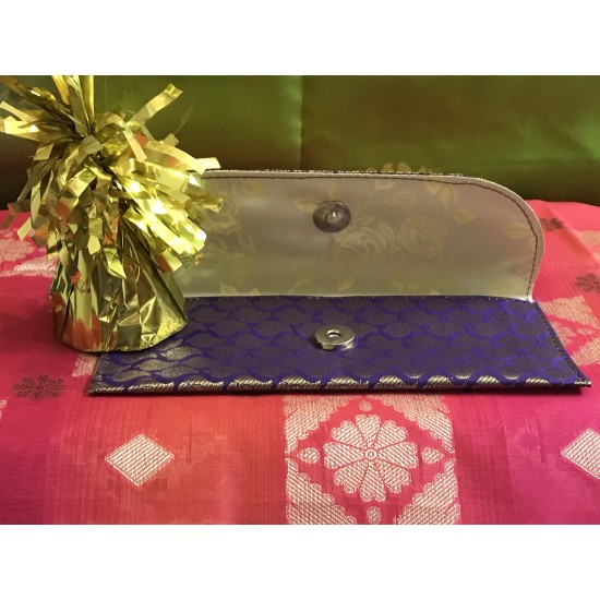 PURPLE COLOUR PARTY COLLECTIONS CLUTCH PURSE 