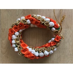 ARTIFICAIL GAJRA (VENI) / HAIR FLOWERS FOR BUN DECORATIONS MAJIK