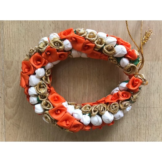 ARTIFICAIL GAJRA (VENI) / HAIR FLOWERS FOR BUN DECORATIONS MAJIK