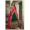 Green and  red Colour  Silk Wedding Wear Resham Work Lehenga Choli