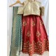 MULTICOLOUR JACQURD  Wedding Wear  Lehenga Choli