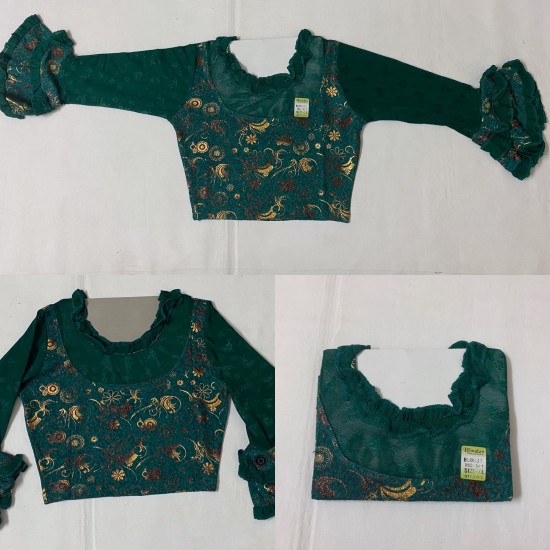 Lycra Stretchable  Designer  Ready Made Blouse/Choli / Croptop 