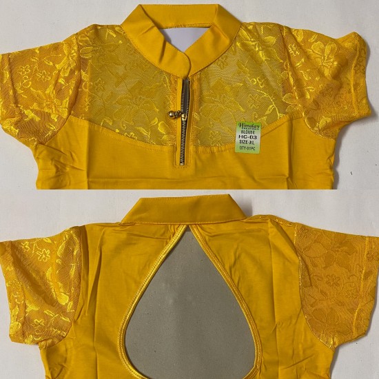 Lycra Stretchable  Designer  Ready Made Blouse/Choli / Croptop 