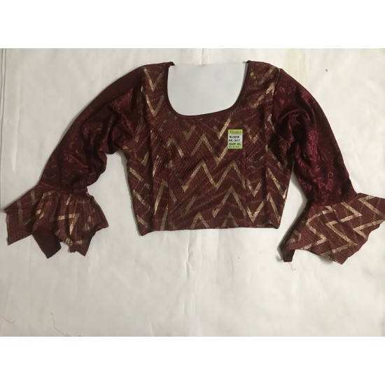 Lycra Stretchable  Designer Ready Made Blouse / Croptop / choli  