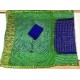  BLUE COLOUR  BANDINI SAREE 