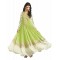 Light Green Colour Pure Georgette Embroidery Ankle Length 3 Piece Anarkali Suit For Weddings And Party Wear
