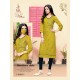 Rayon Embroidery  kurti with Matching Mask 