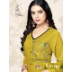Rayon Embroidery  kurti with Matching Mask 