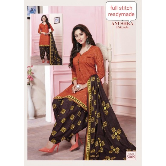 Cotton Printed kurti Salwar Suit with Matching Dupatta 