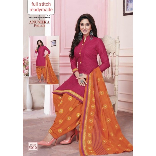 Cotton Printed kurti Salwar Suit with Matching Dupatta 